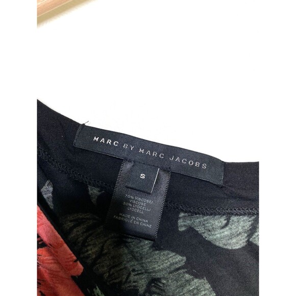 Marc Jacobs Womens Multicolor Floral One Shoulder A Line Maxi Dress S - Picture 11 of 11